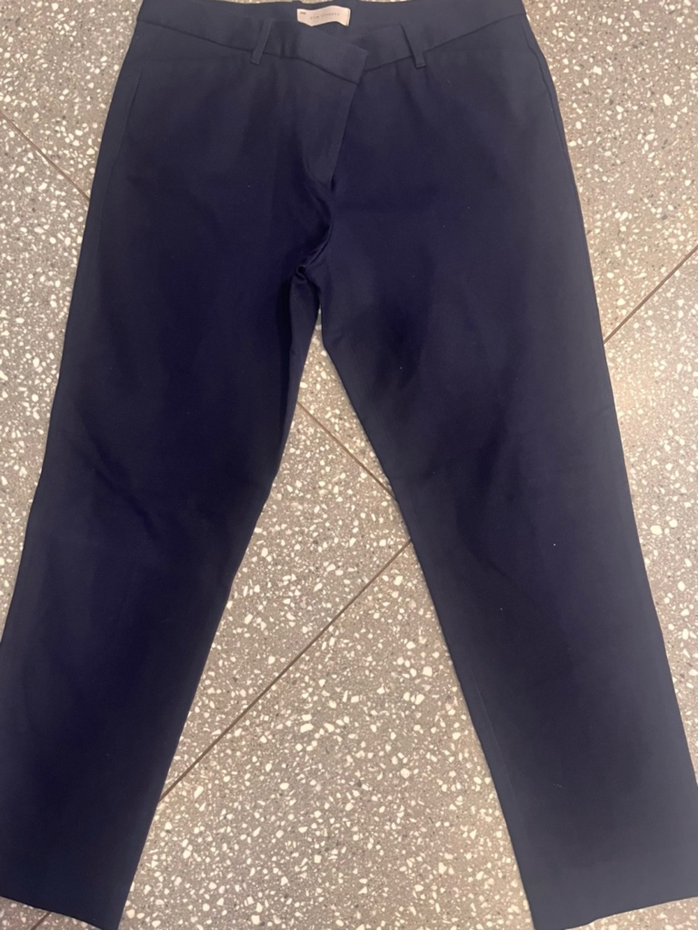 GAP Women's Navy Straight-Leg Dress Pants